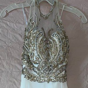 White Beaded Dress
